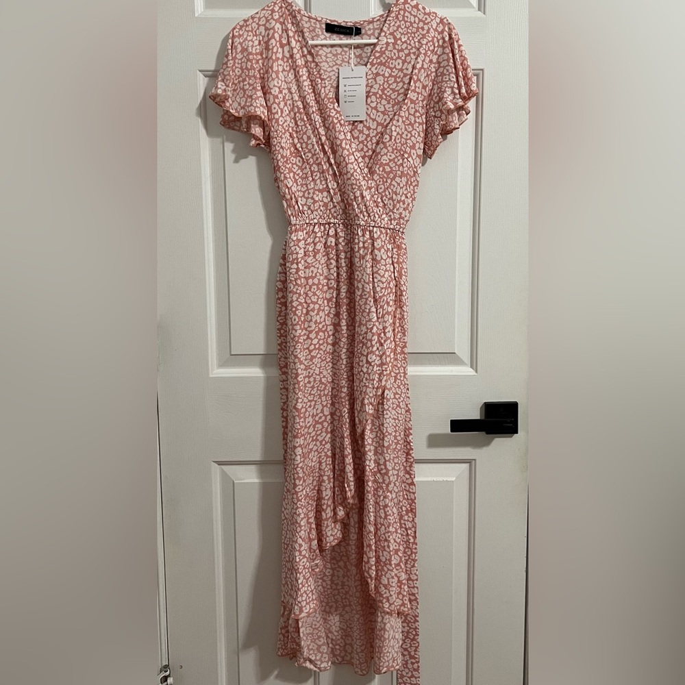 Floral Printed Wrap Dress